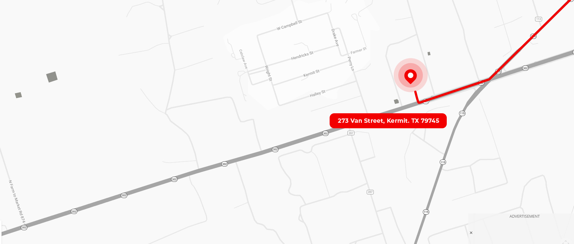 Spartan Roar location in Kermit TX